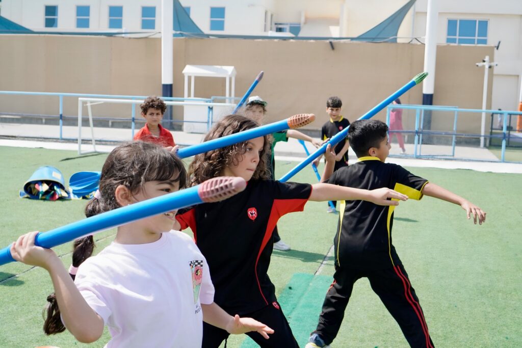 SIA young learners during the sports day
