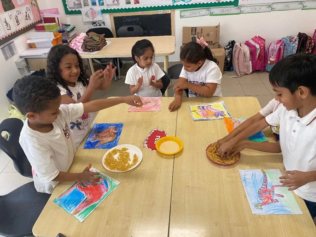 SIA young learners drawing and colouring